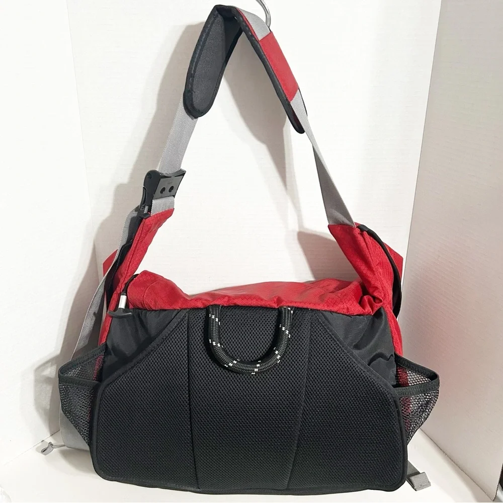 LL Bean Nylon Commuter Courier Messenger Bag Adjustable Padded Shoulder Strap ❤️